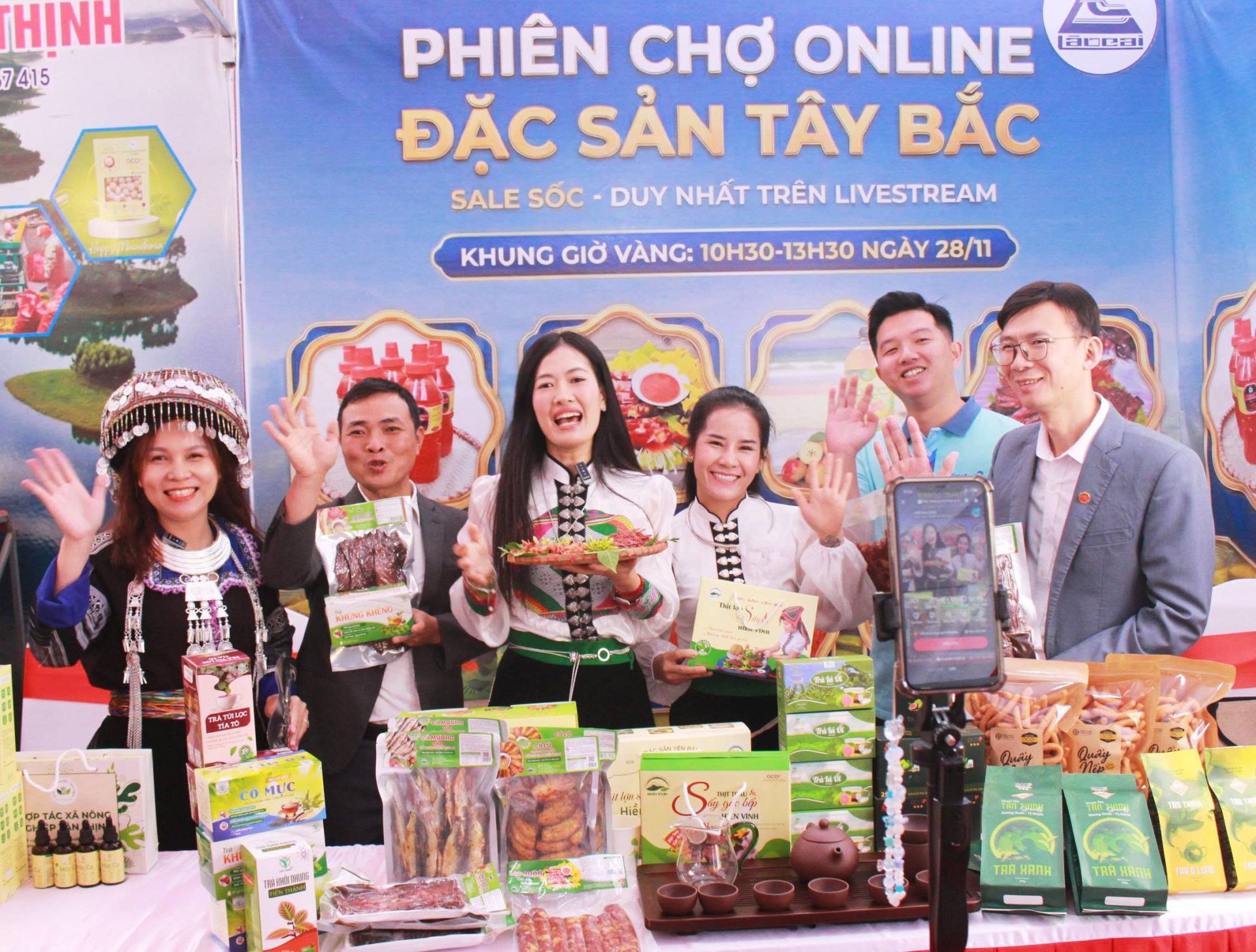 Lào Cai đưa sản phẩm OCOP lên sàn thương mại điện tử qua phiên Megalivestream