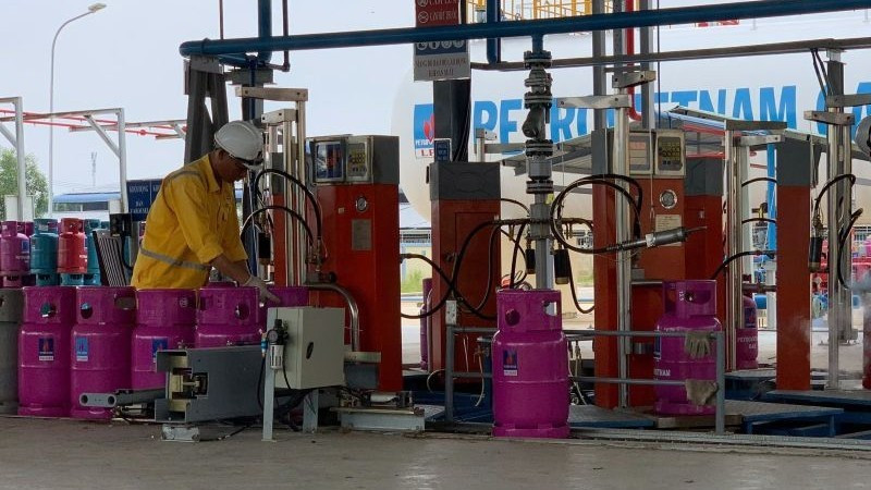 Giá gas tại Thành phố Hồ Chí Minh quay đầu tăng 9.000 đồng/bình 12kg