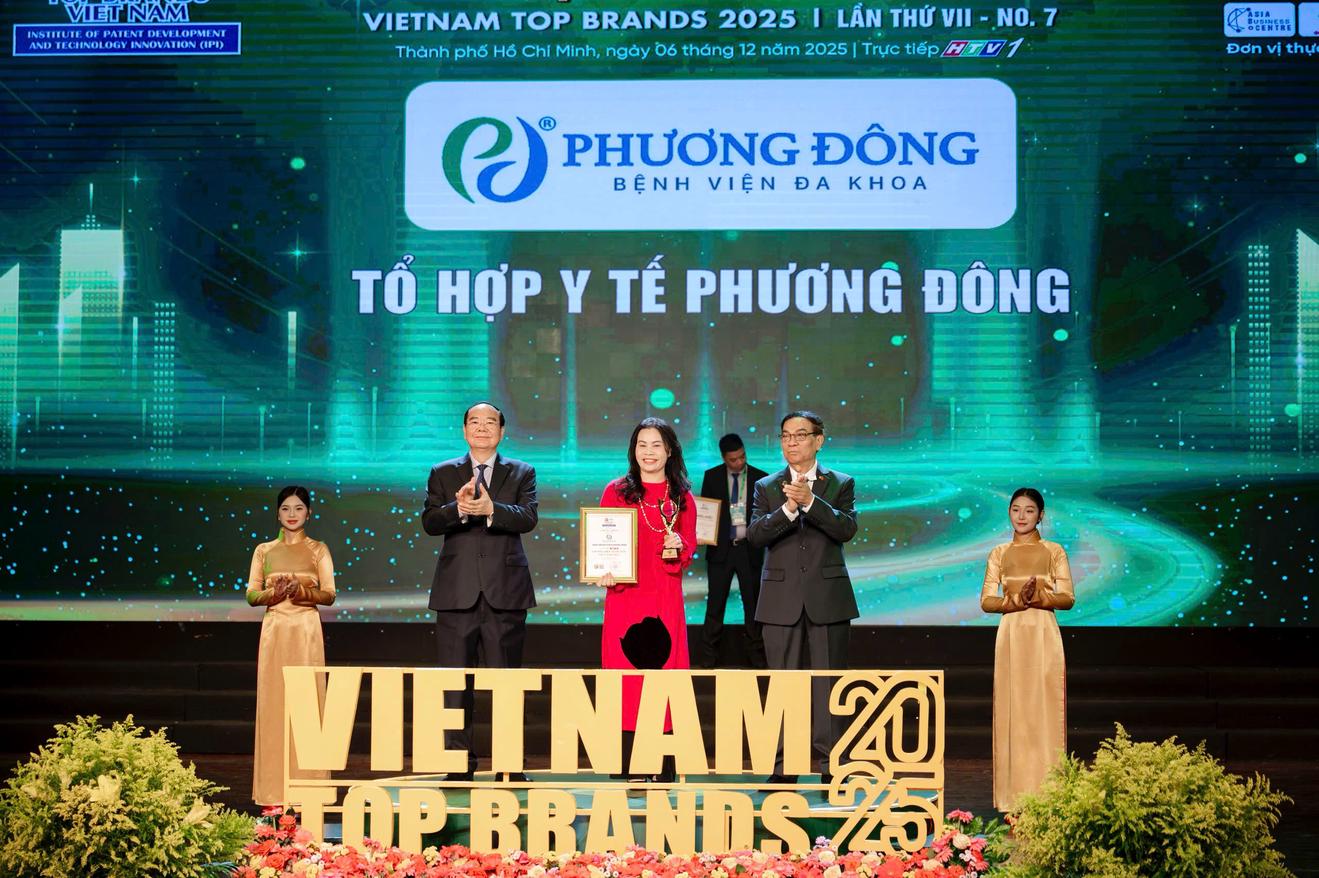 BVĐK Phương Đông vào Top 10 Thương hiệu Hàng đầu Việt Nam 2025