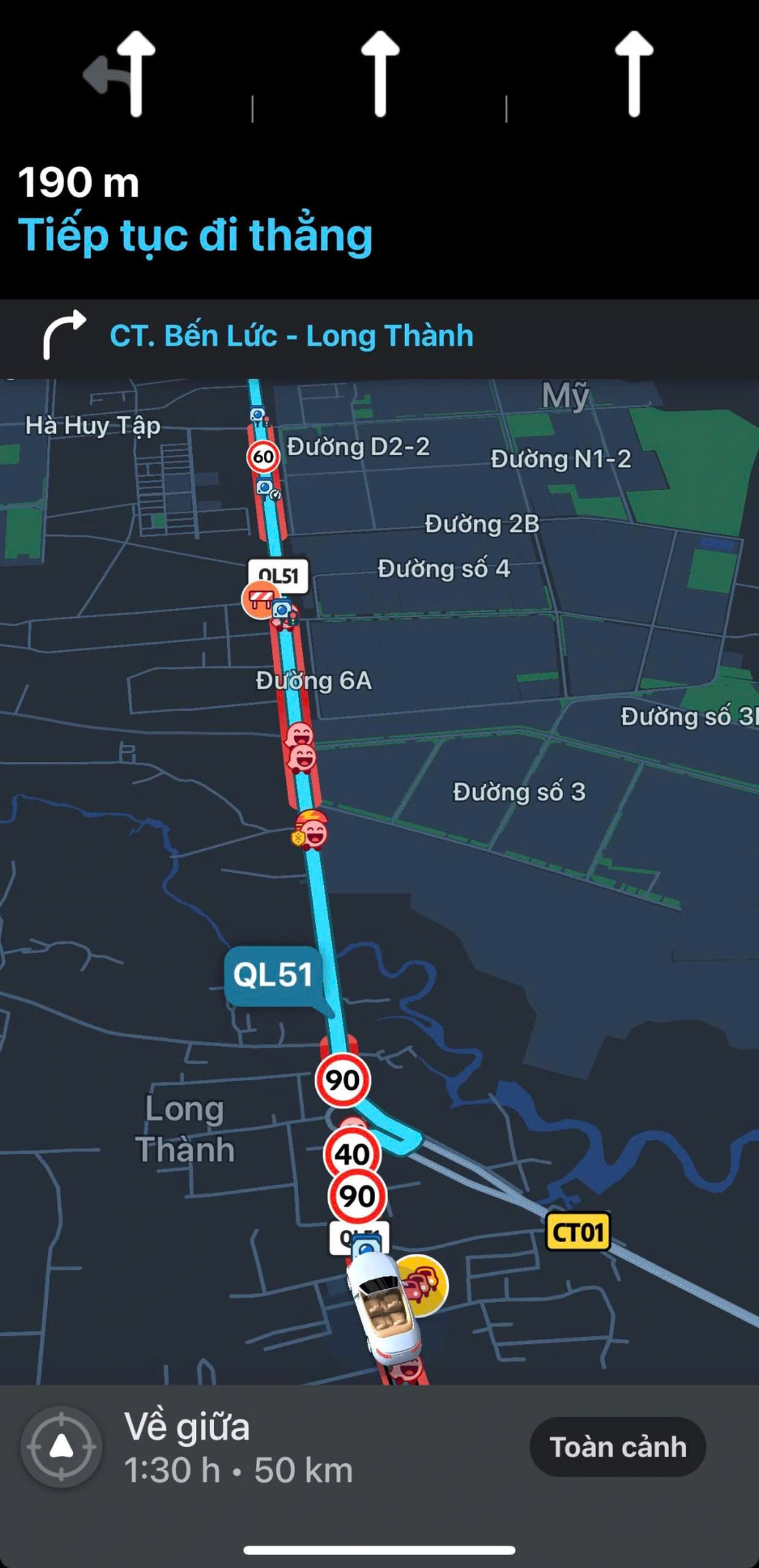 Waze t&iacute;ch hợp th&ecirc;m cảnh b&aacute;o v&agrave;o Google Maps. (Ảnh: VOZ)