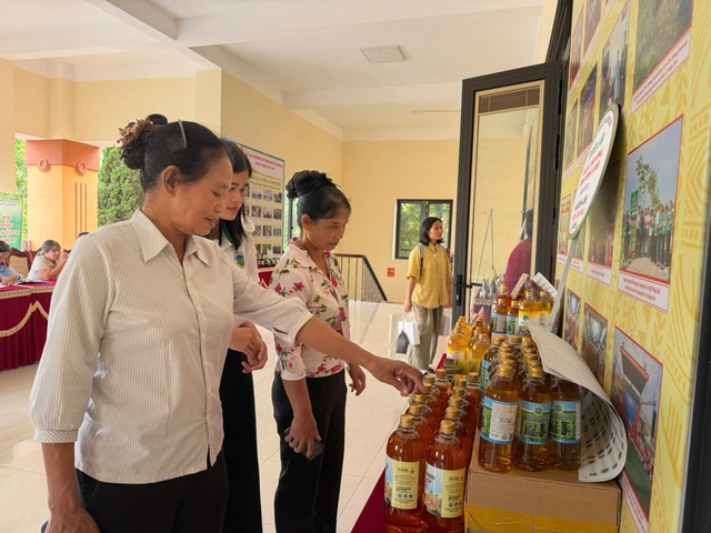 Thời gian qua, H&agrave; Nội đ&atilde; đẩy mạnh kết nối sản xuất ti&ecirc;u thụ n&ocirc;ng sản thực phẩm an to&agrave;n đến với người ti&ecirc;u d&ugrave;ng. Ảnh: VGP/Thiện T&acirc;m