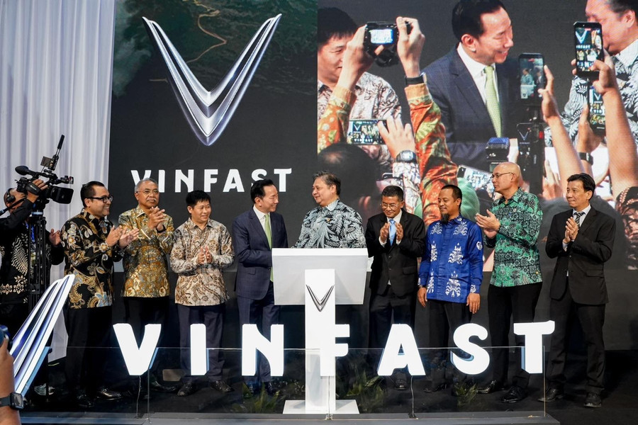 VinFast khánh thành nhà máy xe điện tại Indonesia