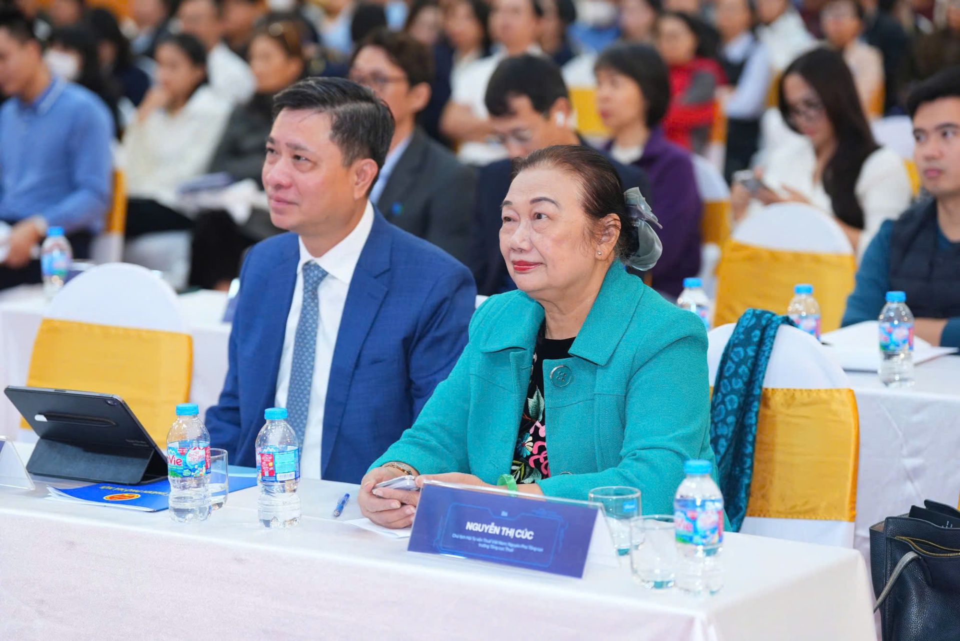 B&agrave; Nguyễn Thị C&uacute;c, Chủ tịch Hội Tư vấn thuế Việt Nam (VTCA).