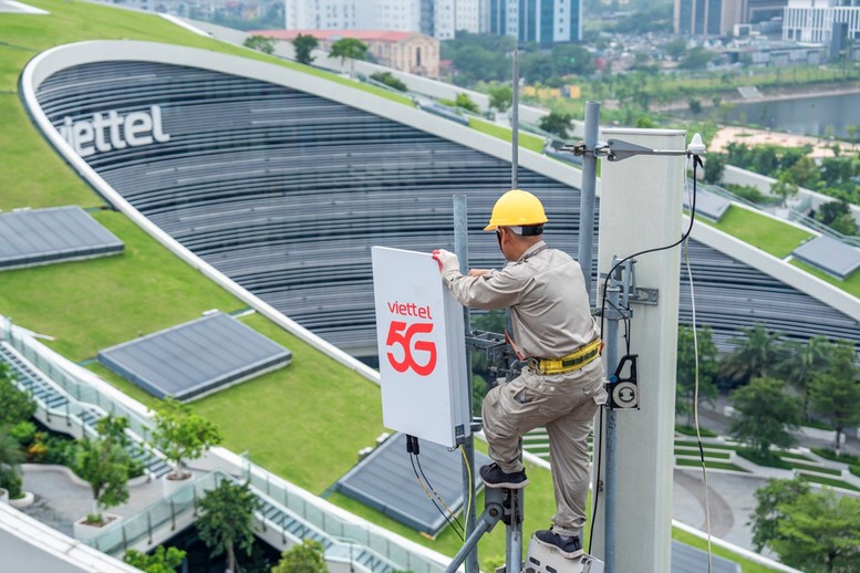 Viettel l&agrave; doanh nghiệp duy nhất tại Việt Nam triển khai mạng 5G SA ho&agrave;n chỉnh, cho ph&eacute;p đạt tốc độ l&ecirc;n tới 10 Gbps.