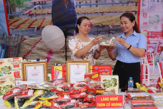 Sản phẩm l&agrave;ng nghề th&ocirc;n Cổ Ho&agrave;ng. Ảnh: VGP/BP