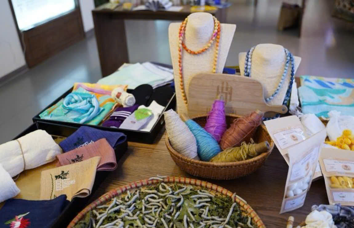 Từ làng nghề đến thị trường quốc tế, lụa Việt đi lên bằng sản xuất xanh