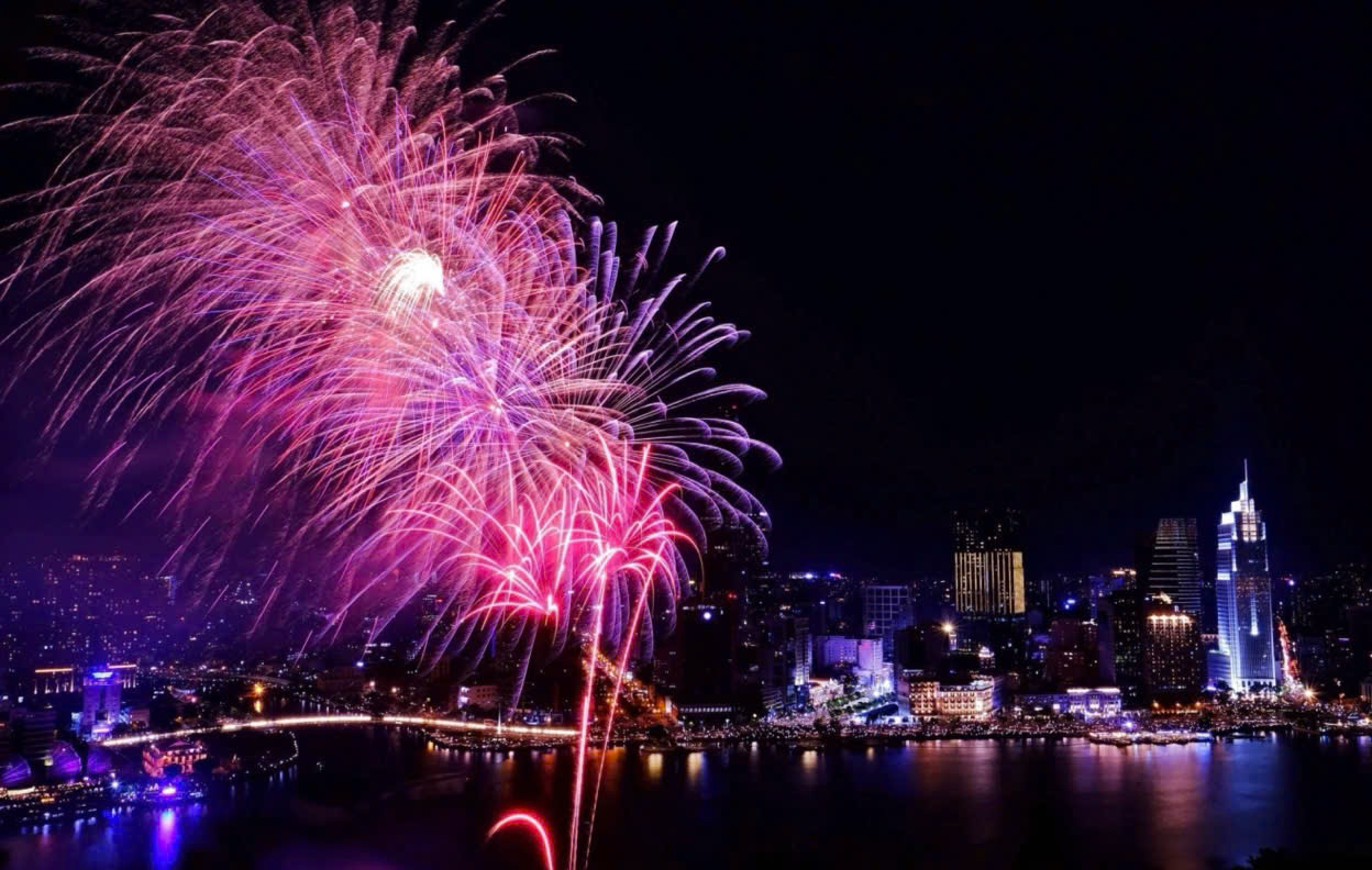 Các địa điểm bắn pháo hoa Tết Dương lịch 2026 trên cả nước