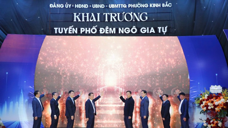 Bắc Ninh có thêm không gian văn hóa – thương mại về đêm