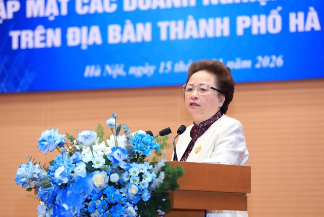 B&agrave; Nguyễn Thị Nga - Chủ tịch Tập đo&agrave;n BRG, Ph&oacute; Chủ tịch Thường trực Hội Doanh nh&acirc;n tư nh&acirc;n Việt Nam.Ảnh: VGP/Minh Anh