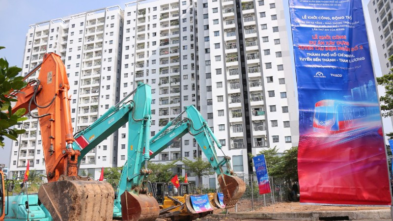 Thành phố Hồ Chí Minh khởi công, động thổ 4 công trình có ý nghĩa chiến lược