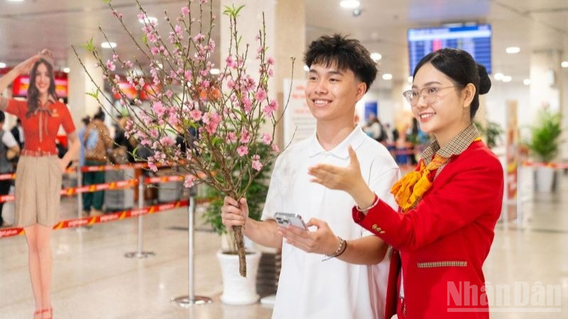 Vietjet tăng gần 1.800 chuyến bay phục vụ cao điểm Tết Nguyên đán