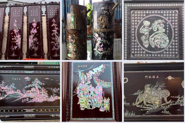 L&agrave;ng nghề khảm trai Chuy&ecirc;n Mỹ. Ảnh: VGP/Thiện T&acirc;m