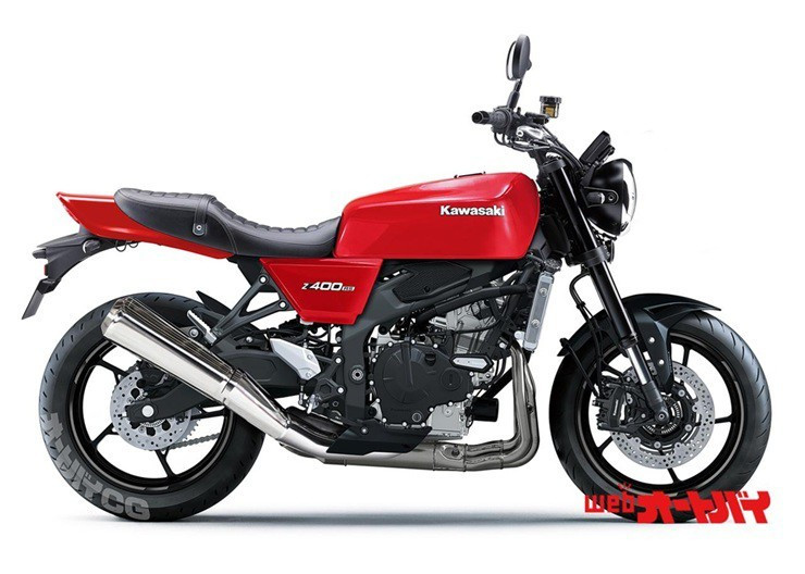 Kawasaki sắp hồi sinh dòng Z400RS 4 xi-lanh huyền thoại