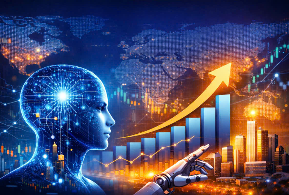 IMF nâng dự báo tăng trưởng kinh tế toàn cầu năm 2026 lên 3,3%