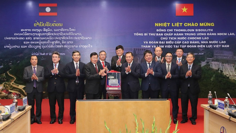 Hợp tác điện lực Việt Nam – Lào mở rộng, hướng tới bảo đảm an ninh năng lượng