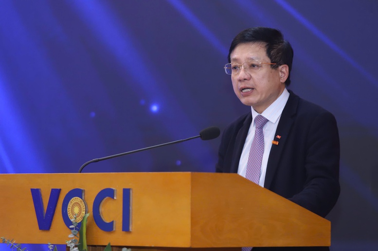 Chủ tịch VCCI Hồ Sỹ H&ugrave;ng: Cần n&acirc;ng cao năng lực nội tại của doanh nghiệp Việt Nam - Ảnh: VGP/HT