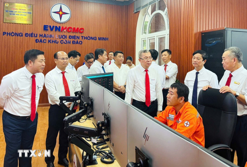 Chính thức vận hành lưới điện thông minh ở đặc khu Côn Đảo