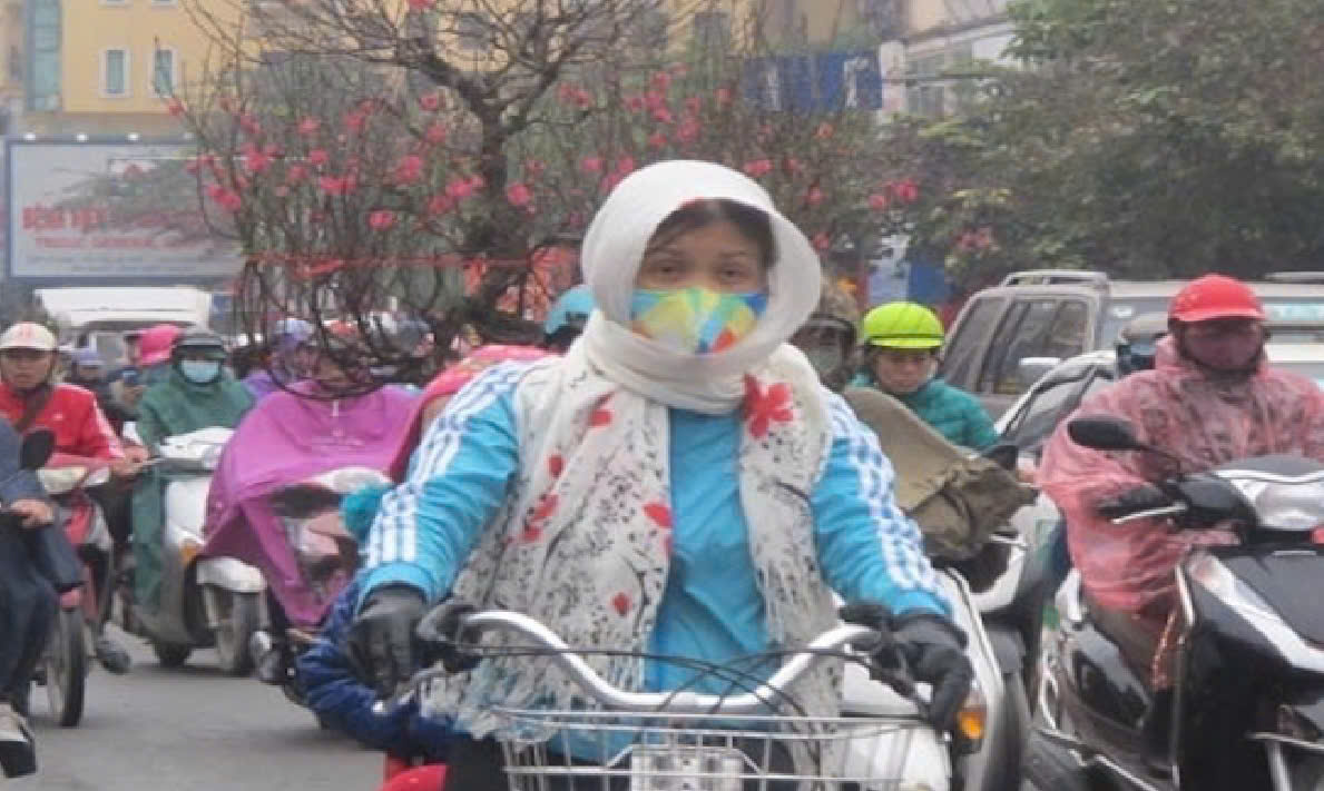 Không khí lạnh tràn về, miền Bắc chuyển rét đậm, có nơi dưới 3 độ C