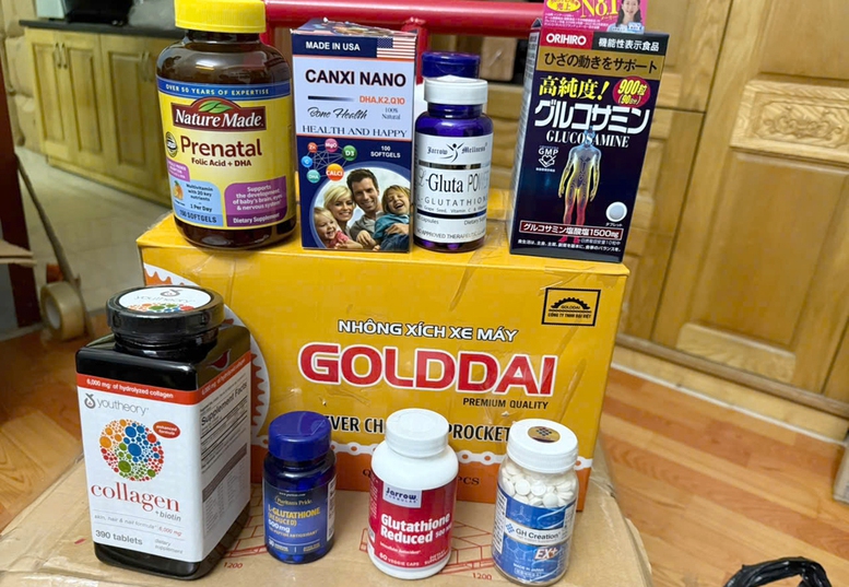 Triệt phá đường dây sản xuất thuốc và thực phẩm chức năng giả quy mô lớn