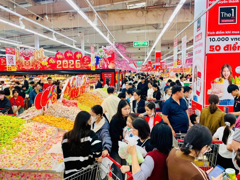 C&aacute;c si&ecirc;u thị chủ động nguồn cung, kh&ocirc;ng để ch&aacute;y h&agrave;ng dịp Tết - Ảnh: VGP/Vũ Phong