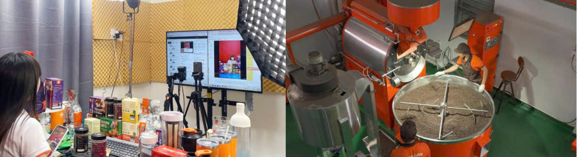 Tận dụng sức mạnh của nội dung tương t&aacute;c, thương hiệu Message Coffee lồng gh&eacute;p c&acirc;u chuyện về chất lượng v&agrave; quy tr&igrave;nh sản xuất v&agrave;o video ngắn, livestream.