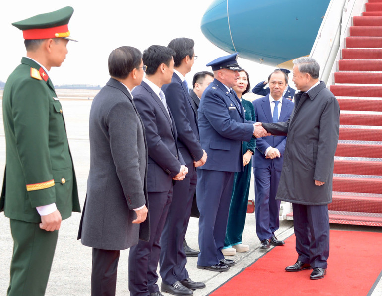 Tổng Bí thư Tô Lâm đến Hoa Kỳ dự cuộc họp khai mạc Hội đồng Hòa bình về Gaza