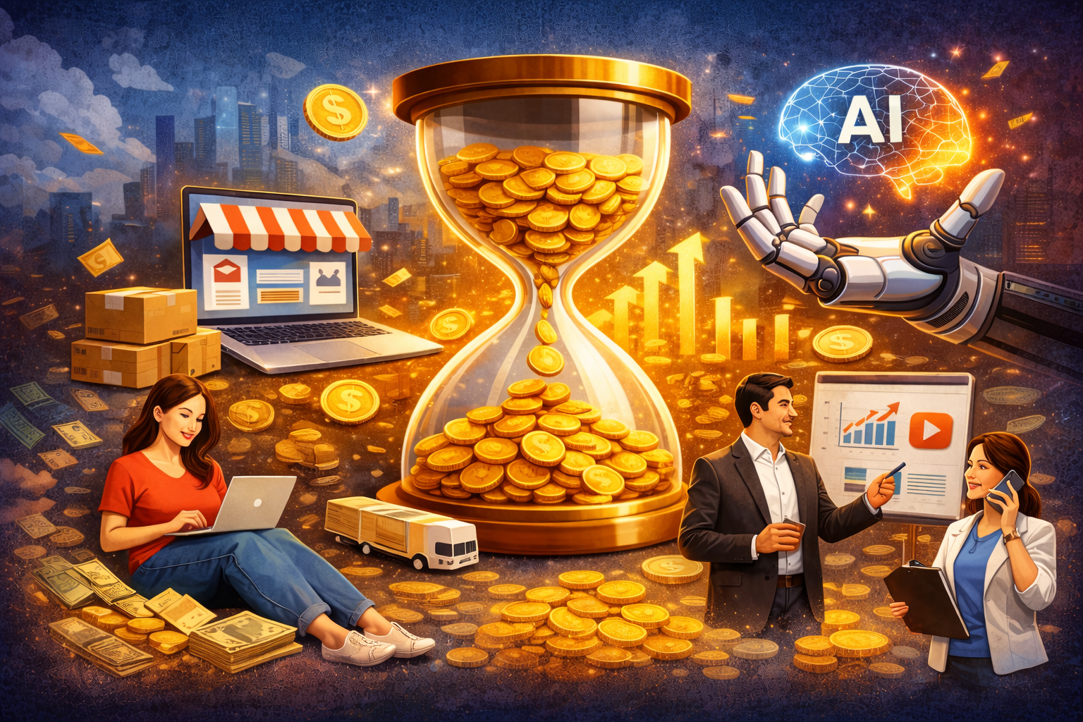 Nghề tay trái 2026: Ít vốn, thu nhập có thể lên tới hàng trăm USD mỗi giờ