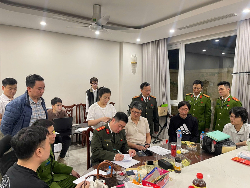 Triệt phá ổ nhóm giả danh cảnh sát Nhật Bản lừa đảo chiếm đoạt 11 tỷ đồng tại Hà Nội