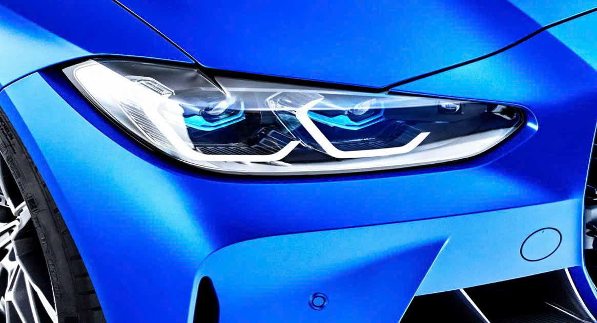 C&ocirc;ng nghệ đ&egrave;n laser cho &aacute;nh s&aacute;ng rất mạnh v&agrave; chỉ được trang bị cho những mẫu xe sang. (Ảnh: Carscoops)