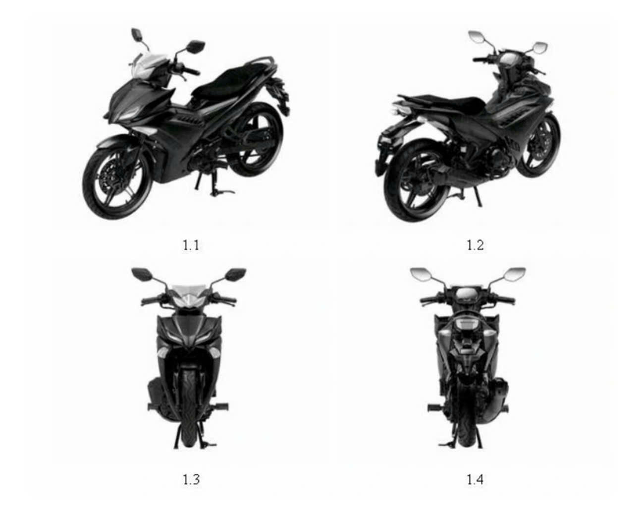 H&igrave;nh ảnh Exciter 2026 từ dữ liệu của Cục Sở hữu tr&iacute; tuệ. (Ảnh chụp m&agrave;n h&igrave;nh)