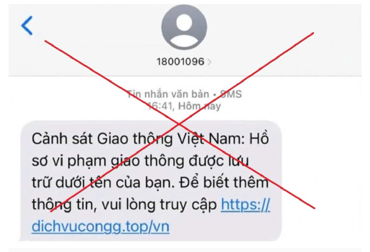 Công an cảnh báo chiêu lừa mới: Chỉ cần bấm vào link “phạt nguội”, tài khoản ngân hàng có nguy cơ bị rút sạch