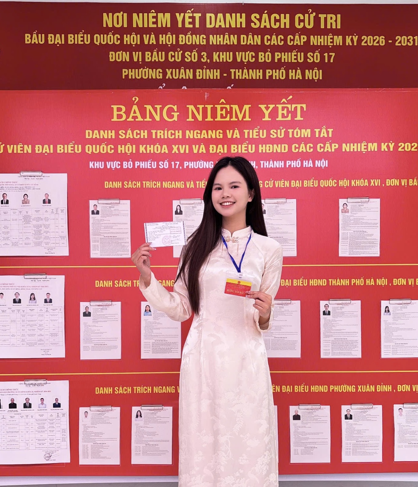 Rộn ràng ngày hội bầu cử: Cử tri trẻ lan tỏa tinh thần trách nhiệm công dân