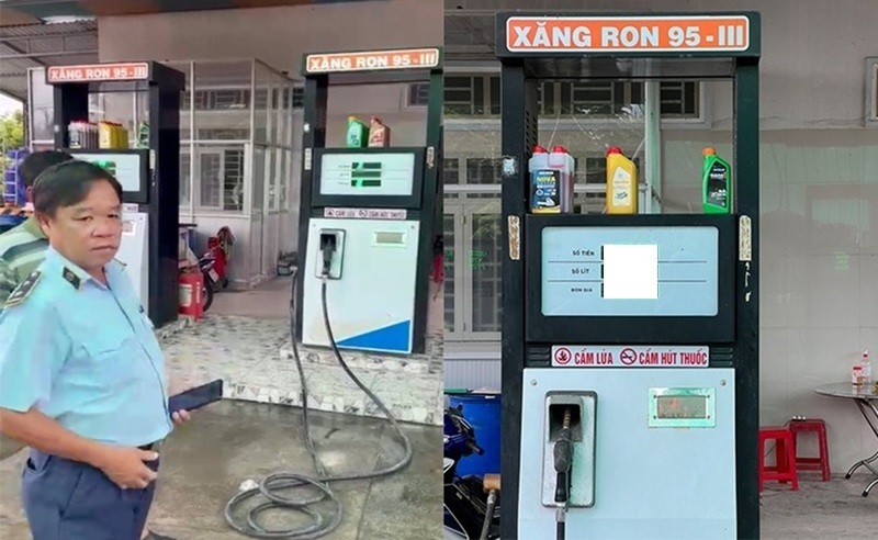 Xử phạt cửa hàng xăng dầu bán cao hơn giá quy định