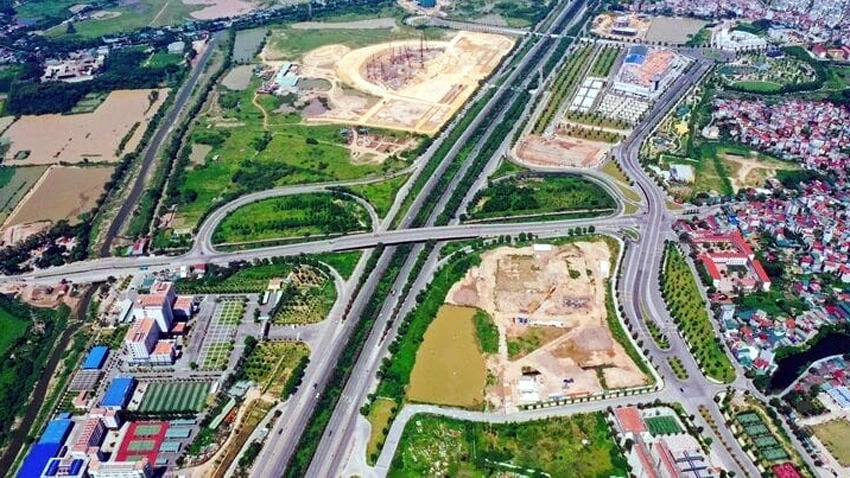 Bất động sản dọc Vành đai 4 tăng nhiệt, giá có nơi chạm 300 triệu đồng/m2