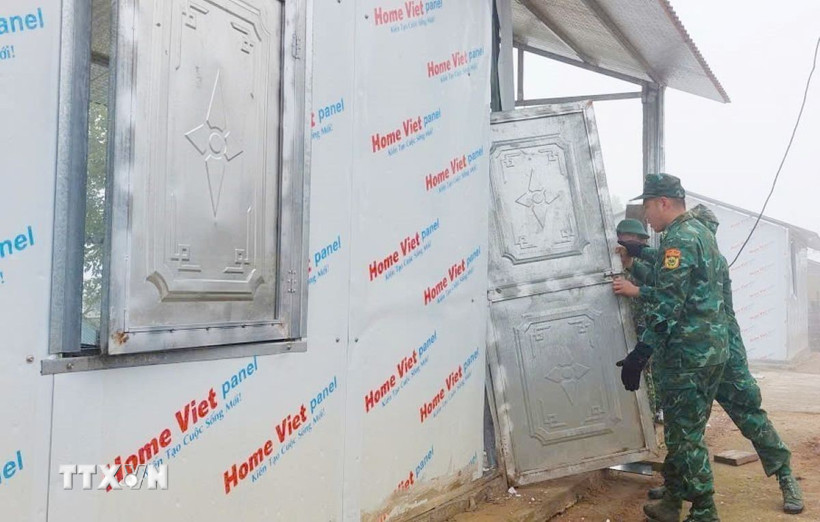 Mưa đá gây thiệt hại nhiều nhà dân ở xã Pa Ủ, Lai Châu