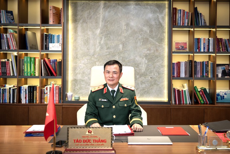 Trung tướng T&agrave;o Đức Thắng, Chủ tịch ki&ecirc;m Tổng gi&aacute;m đốc Tập đo&agrave;n Viettel nhận định: "Nghị quyết 79 đ&atilde; tạo bước chuyển quan trọng khi định h&igrave;nh một nền tảng thể chế r&otilde; r&agrave;ng hơn cho c&aacute;c doanh nghiệp nh&agrave; nước, đặc biệt l&agrave; c&aacute;c doanh nghiệp hoạt động trong lĩnh vực c&ocirc;ng nghệ cao" - Ảnh Viettel