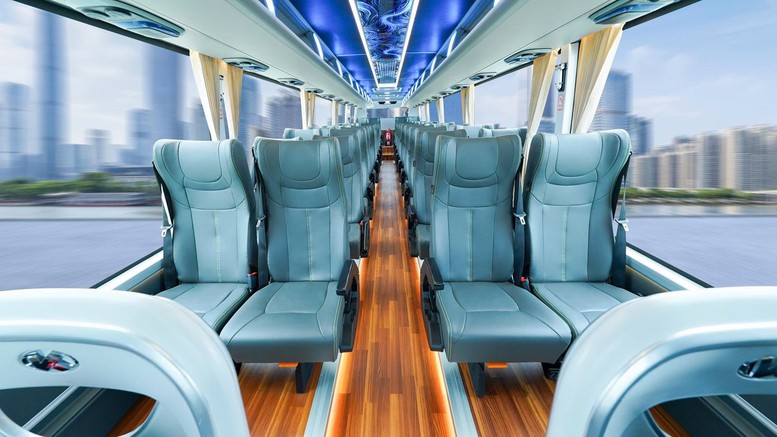 Với khả năng tiết kiệm năng lượng v&agrave; giảm thiểu kh&iacute; thải, d&ograve;ng xe bus thuần điện đ&aacute;p ứng tốt xu hướng ph&aacute;t triển giao th&ocirc;ng xanh