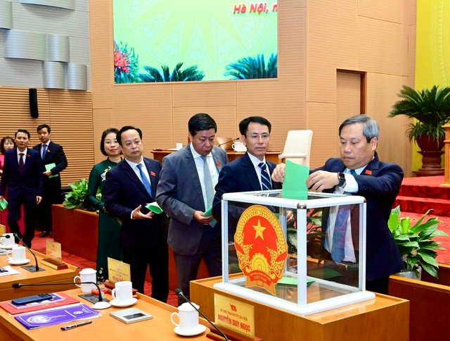 Ông Vũ Đại Thắng tái đắc Chủ tịch UBND thành phố Hà Nội