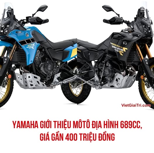 Môtô địa hình Yamaha Ténéré 700 2026, giá gần 400 triệu đồng