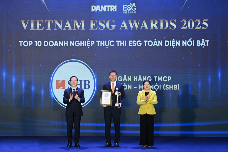 SHB trong TOP 10 doanh nghiệp thực thi ESG to&agrave;n diện nổi bật
