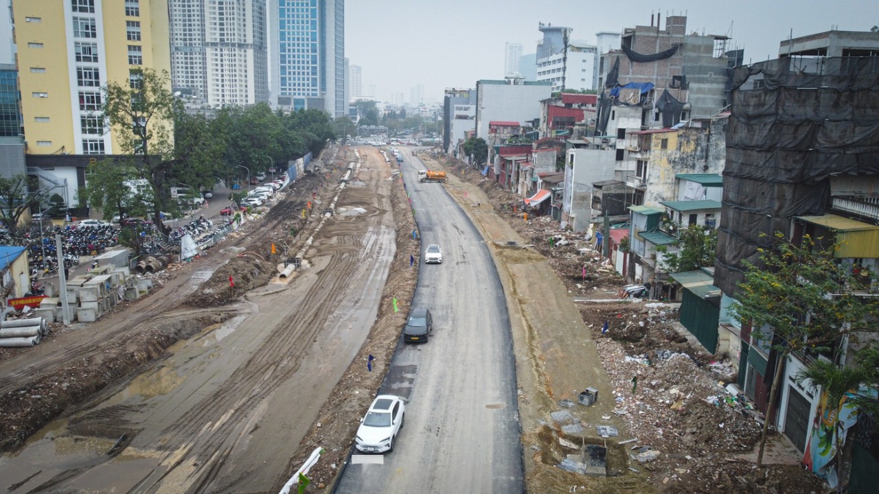 Áp lực chi phí, giao thông, Vành đai 1 vẫn tăng tốc về đích