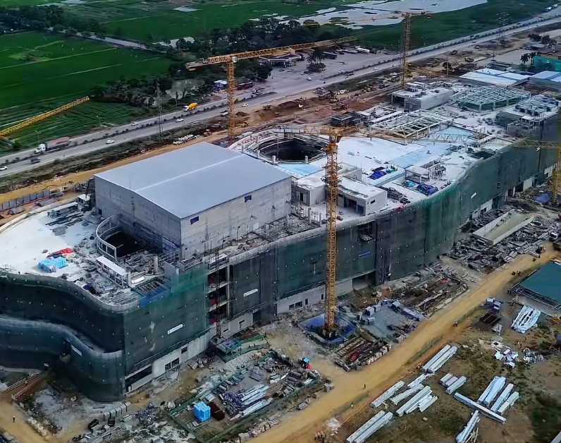 AEON Mall hơn 4.000 tỷ tại Thanh Hóa dần hoàn thiện, hẹn ngày khai trương