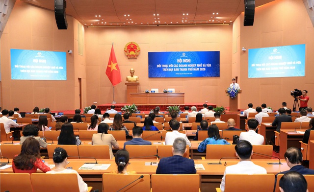 To&agrave;n cảnh hội nghị. Ảnh: VGP/Minh Anh