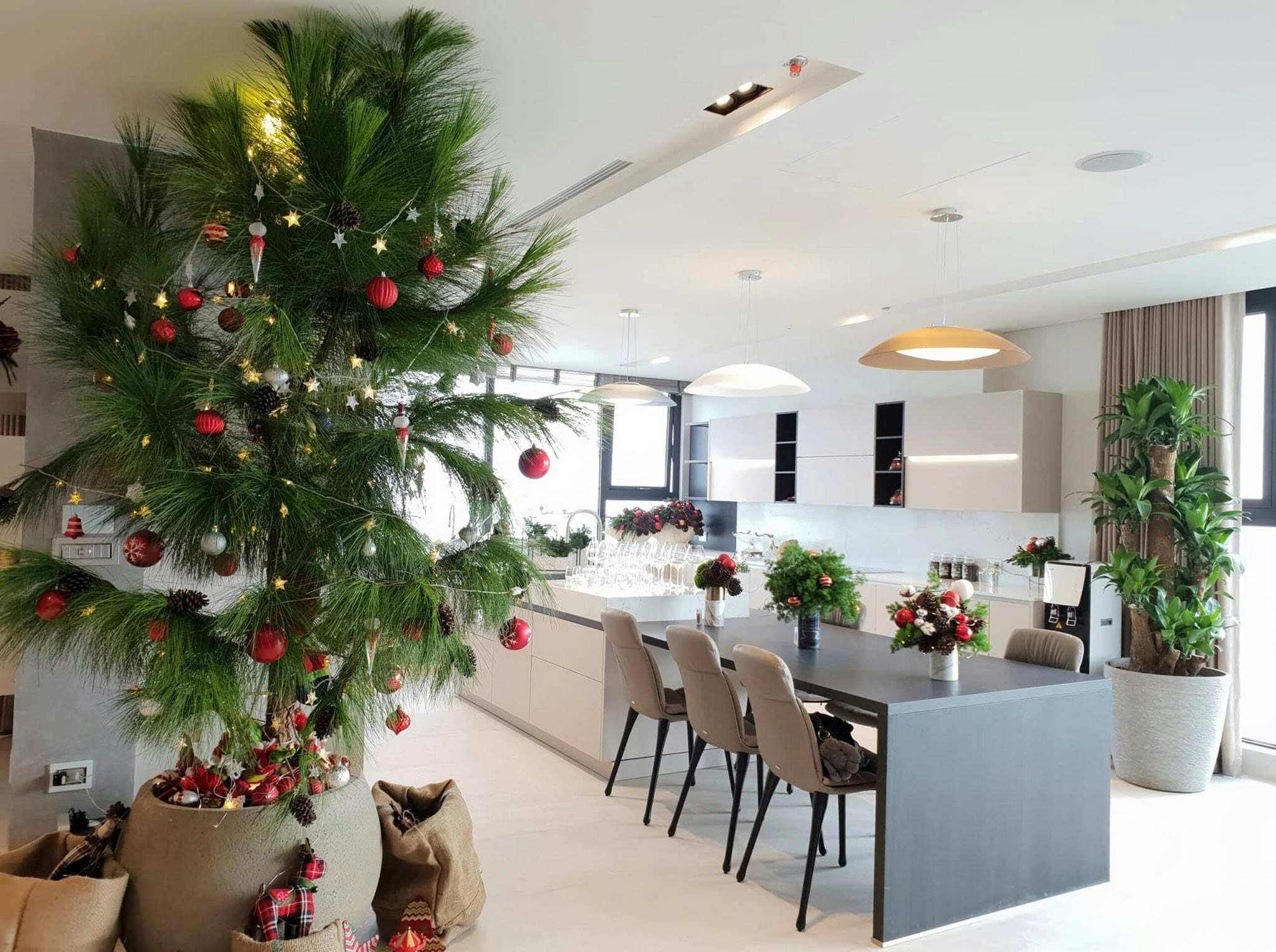 Kh&ocirc;ng gian c&ocirc;ng tr&igrave;nh ứng dụng giải ph&aacute;p điện v&agrave; nh&agrave; th&ocirc;ng minh do NTMC triển khai tại Liễu Giai