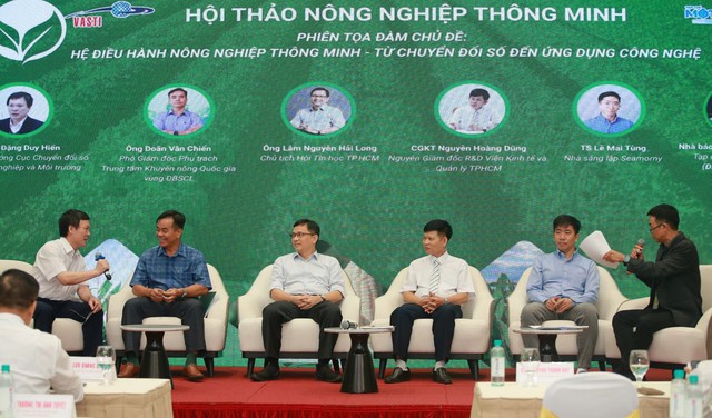Hội thảo &ldquo;N&ocirc;ng nghiệp th&ocirc;ng minh&rdquo; do Hội Th&ocirc;ng tin Khoa học v&agrave; C&ocirc;ng nghệ Việt Nam (VASTI) c&ugrave;ng Tạp ch&iacute; Một Thế Giới tổ chức.