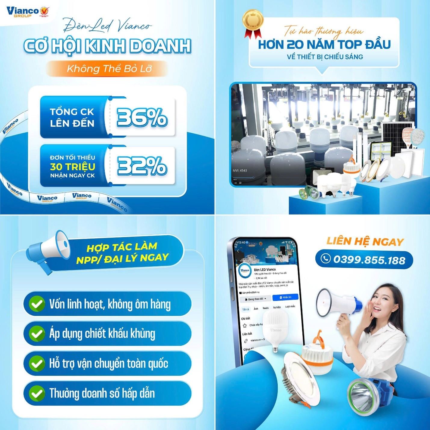 Tăng cường hợp tác chiến lược - Vianco mở rộng tương lai phát triển bền vững