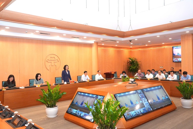 C&aacute;c th&agrave;nh vi&ecirc;n Ban chỉ đạo dự họp. Ảnh: VGP/Minh Anh