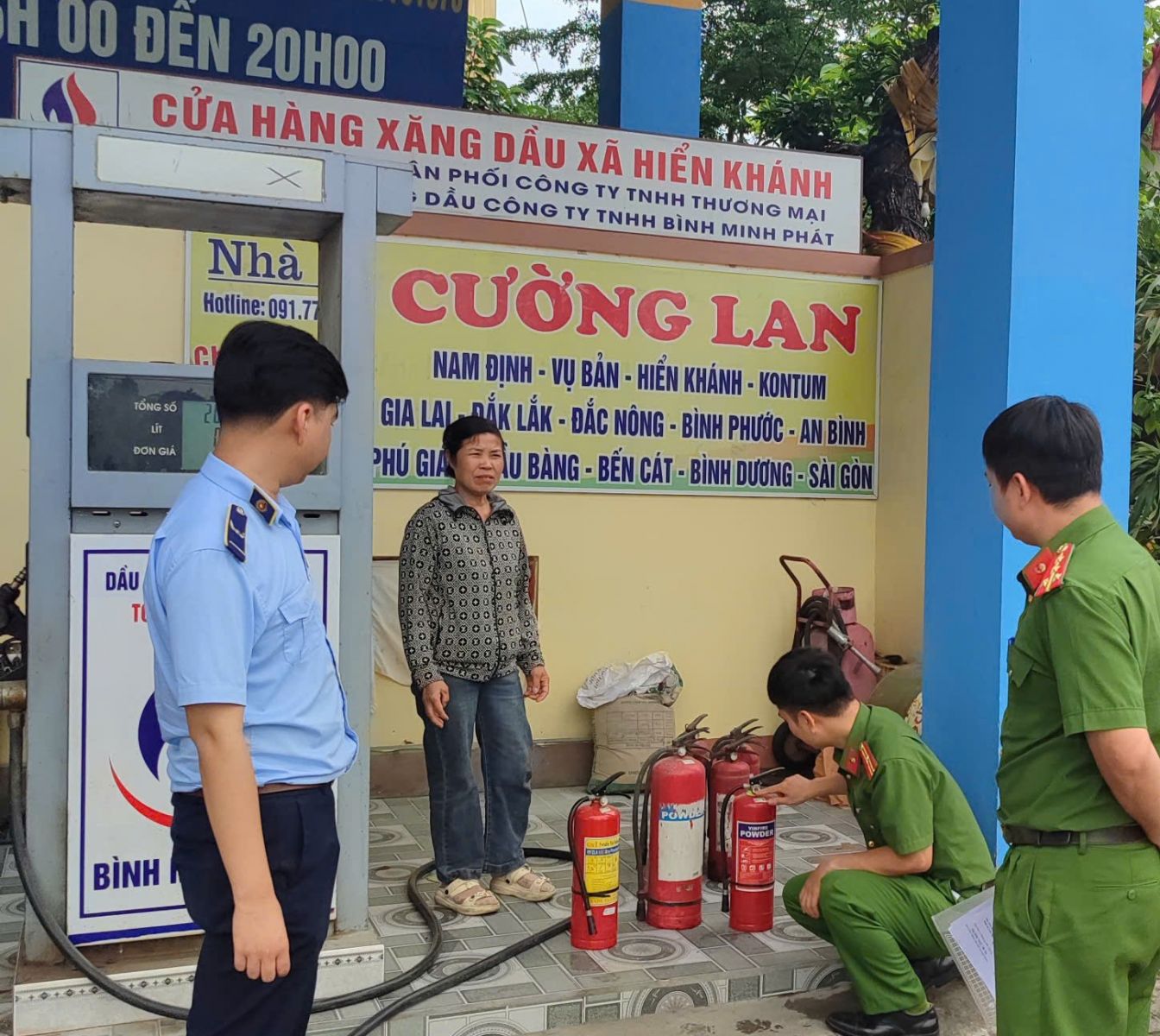 Ninh Bình: Tăng cường phối hợp kiểm tra hoạt động kinh doanh xăng, dầu trên địa bàn