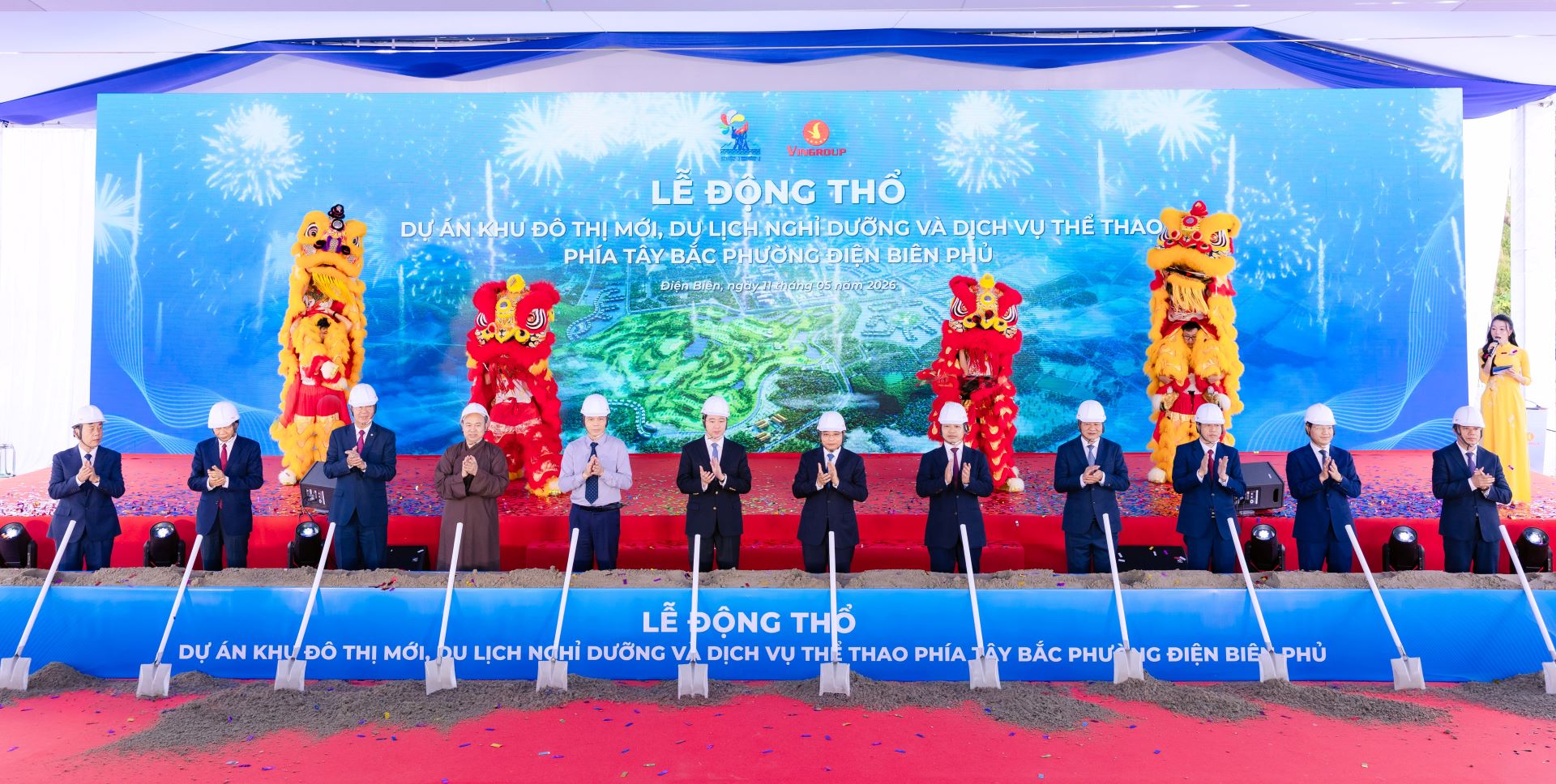 Vingroup đầu tư dự án đại đô thị và năng lượng xanh tại Điện Biên, kiến tạo cực tăng trưởng mới vùng Tây Bắc