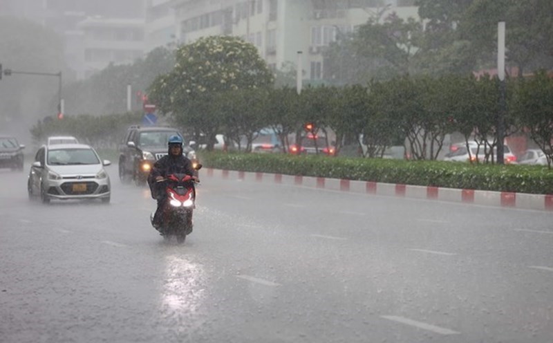 Thời tiết ngày 6/7: Mưa dông tiếp diễn tại nhiều khu vực